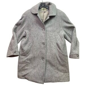 Vintage Outbrook Coat Womens Extra Large Wool Mature Trench Outdoors Old Money